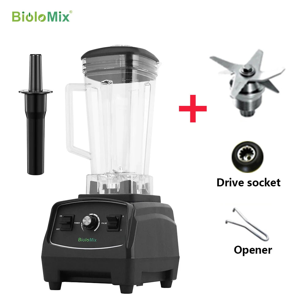 Biolomix Heavy Duty Commercial Blender Mixer Juicer For Smoothies