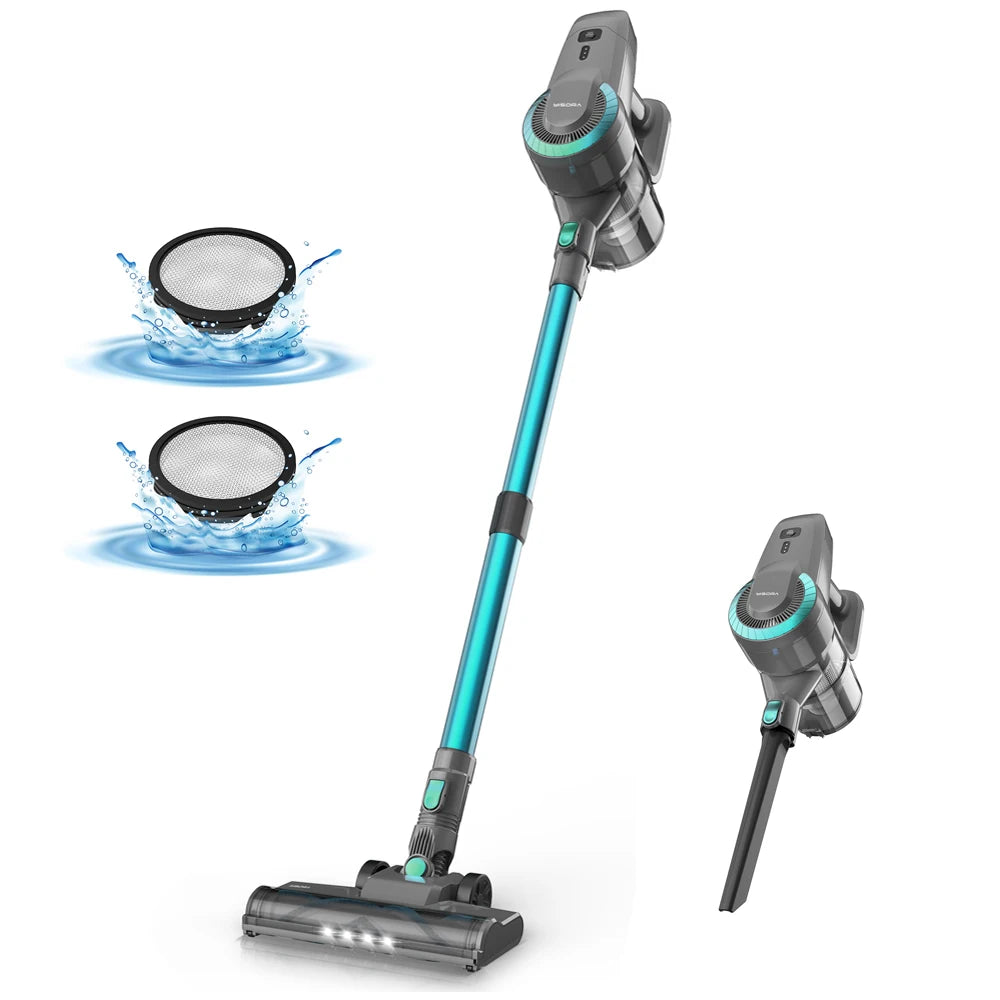 INSE Cordless Upright Vacuum Cleaner 20KPa Ultra Lightweight