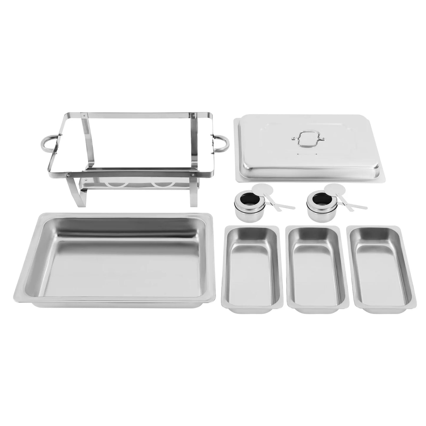 Stainless Steel Chafing Dish Buffet Set For Catering Warmer