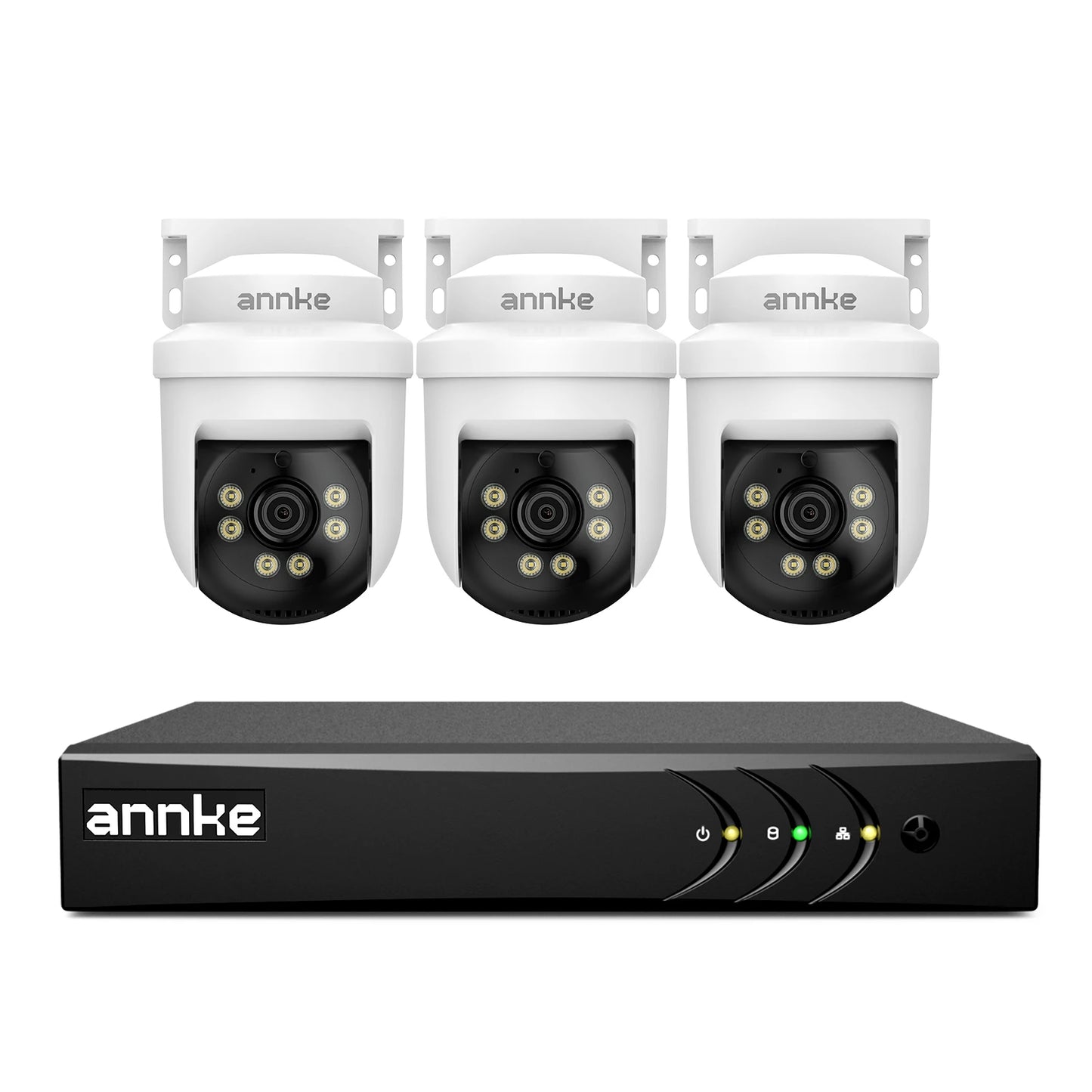 ANNKE 5MP Dome Outdoor Camera Kit With 8 Channel IP65