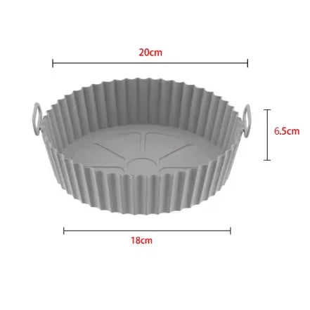 Silicone Baking Pans For Air Fryer Set Nonstick Cake Molds