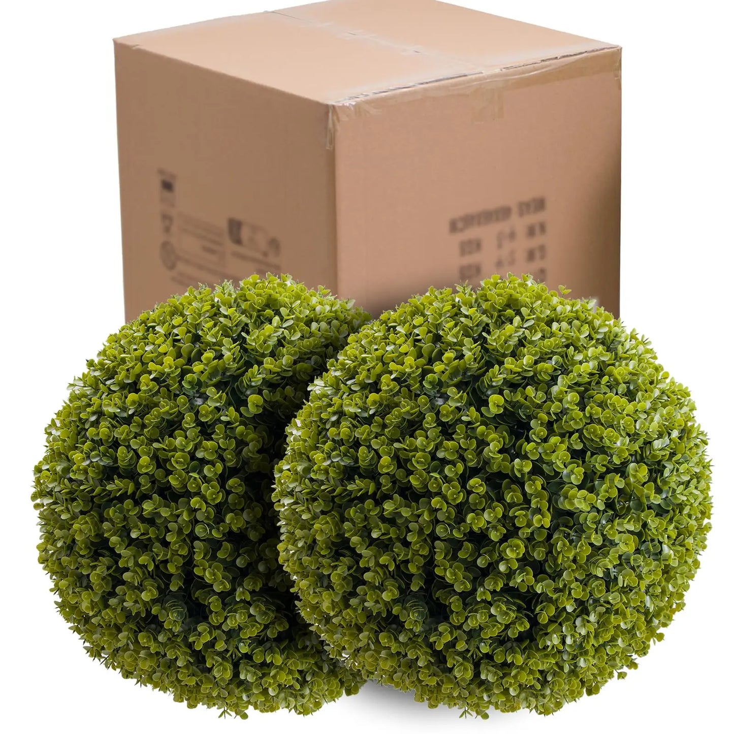 Studyset Outdoor Topiary Balls Set Of Two For Garden Decor