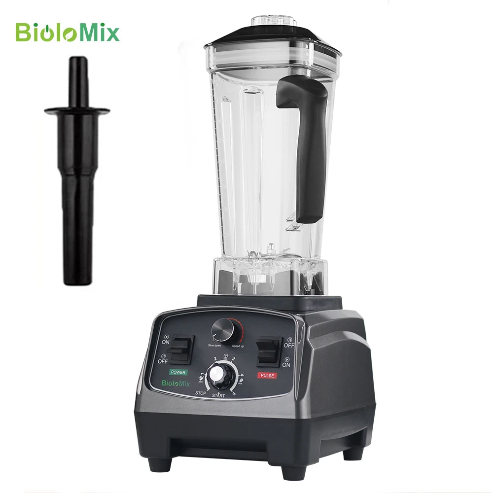 Biolomix Commercial Timer Blender Mixer Juicer For Smoothies