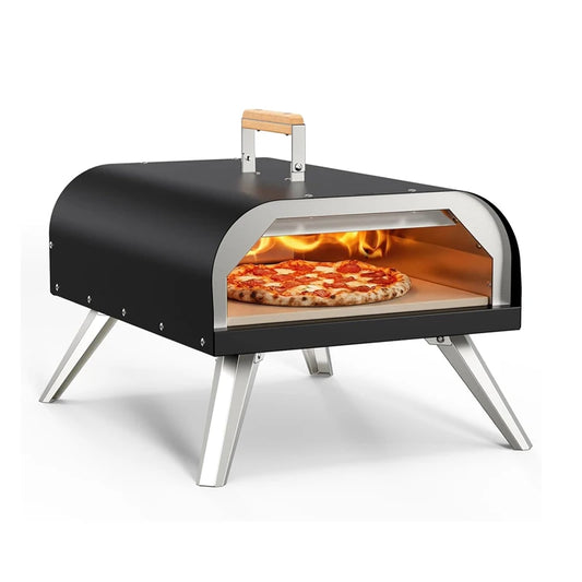Outdoor Pizza Oven Portable Propane And Wood Fired Grill