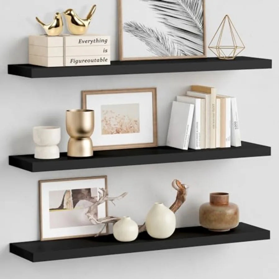 Floating Wall Shelves Modern Deep Design For Living Room