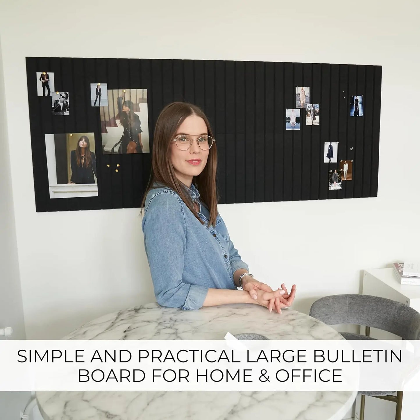 Six To Twelve Pack Felt Wall Tiles For Bulletin Board
