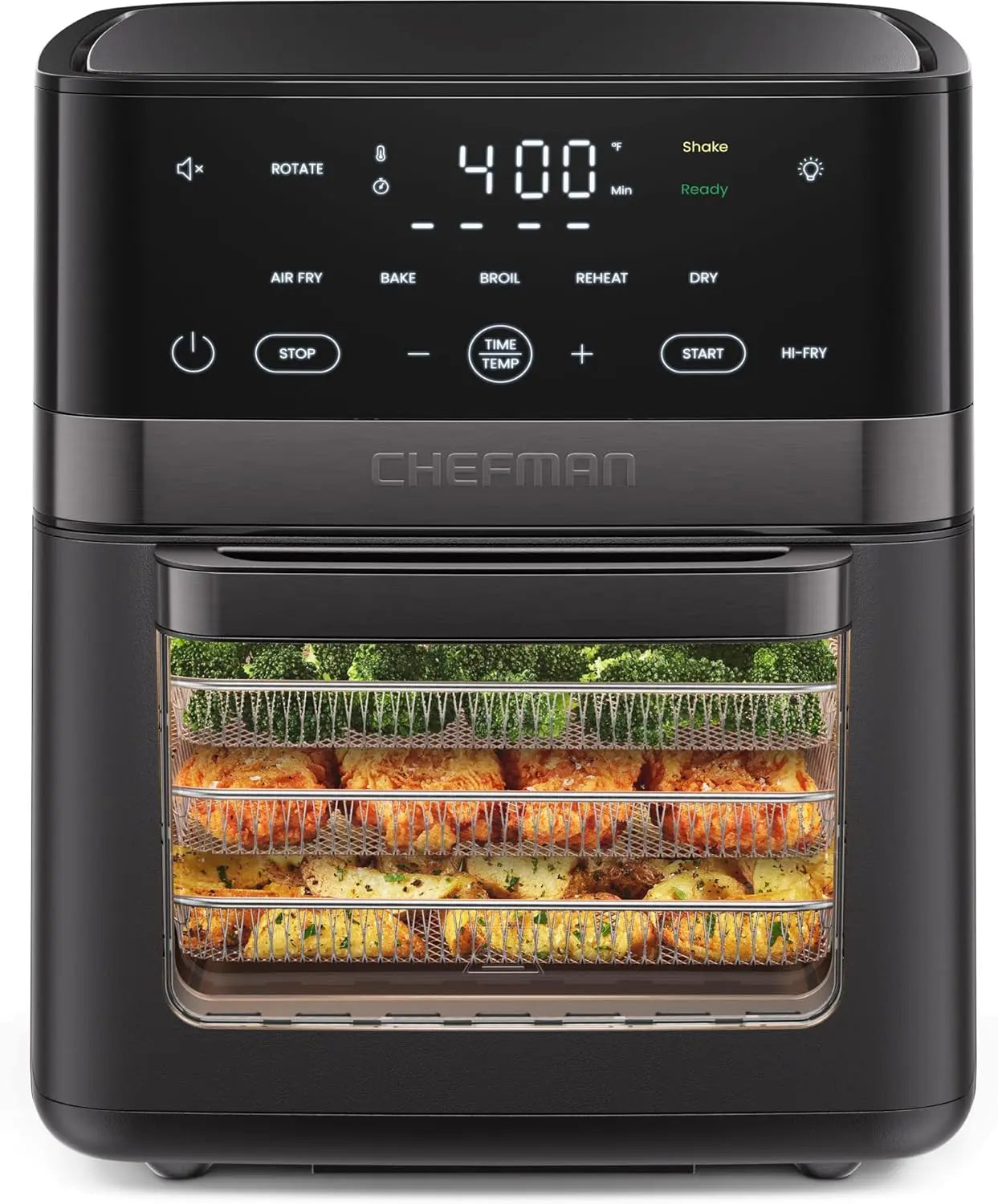 XL 14-Quart 6-In-1 Air Fryer With Touchscreen Controls