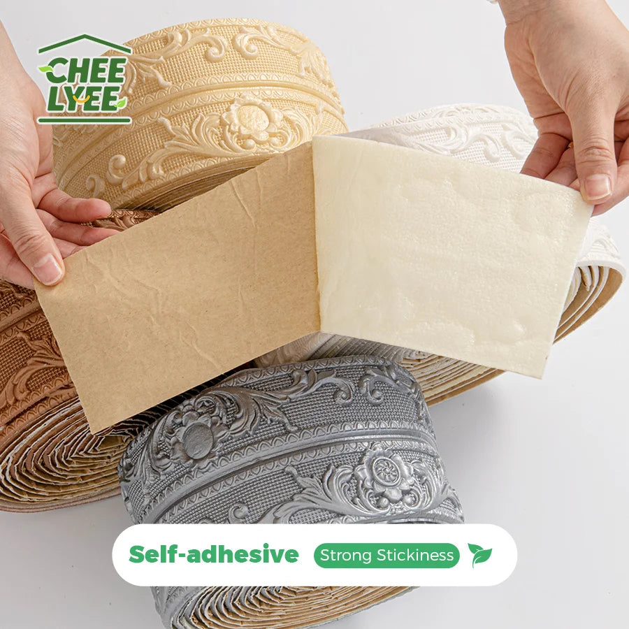 Four Rolls Self Adhesive Foam Edge Banding Strips