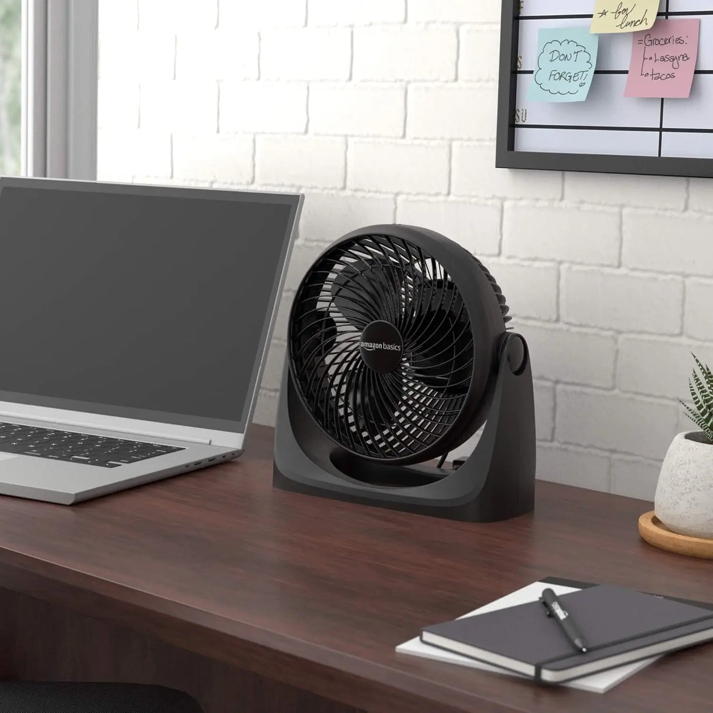 Air Circulator Desk Fan For Bedroom Office With Tilting Head
