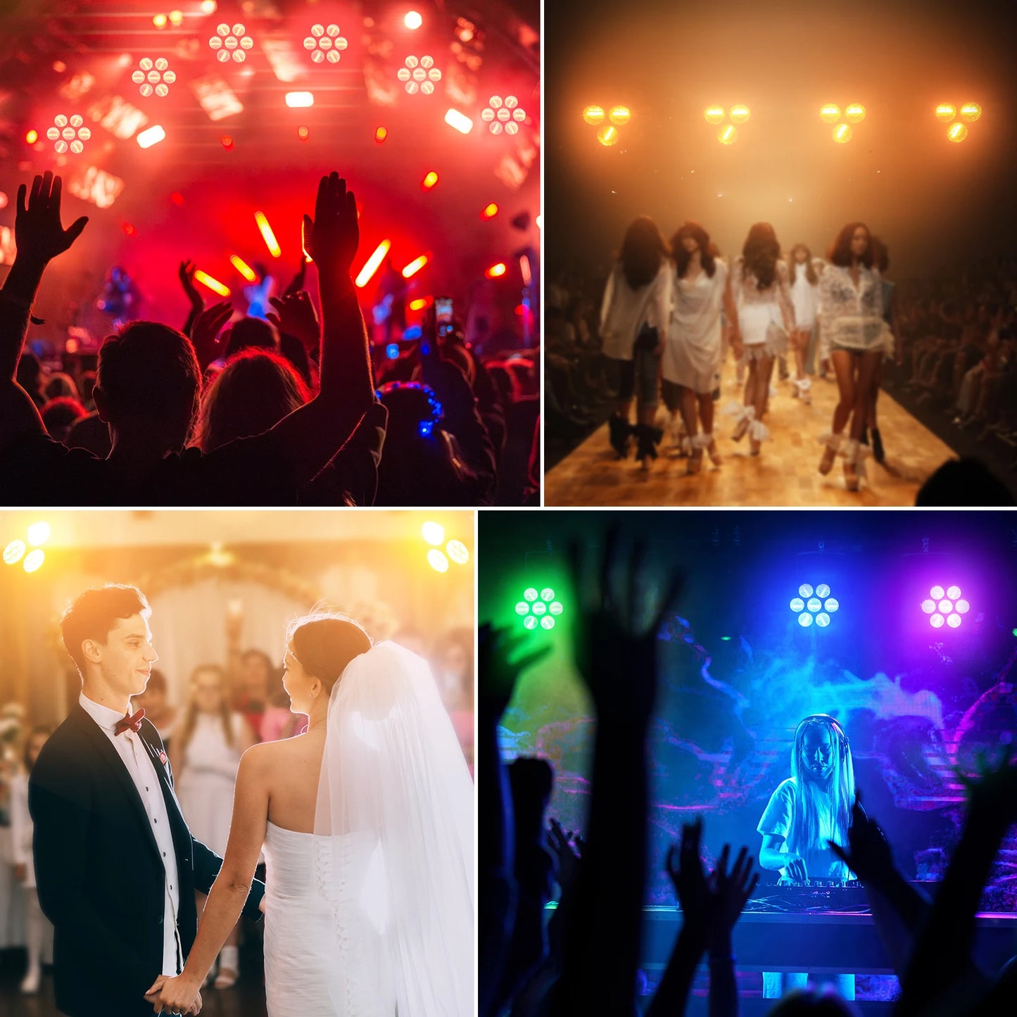 350W COB LED Retro Linear Stage Lighting Projector For Parties