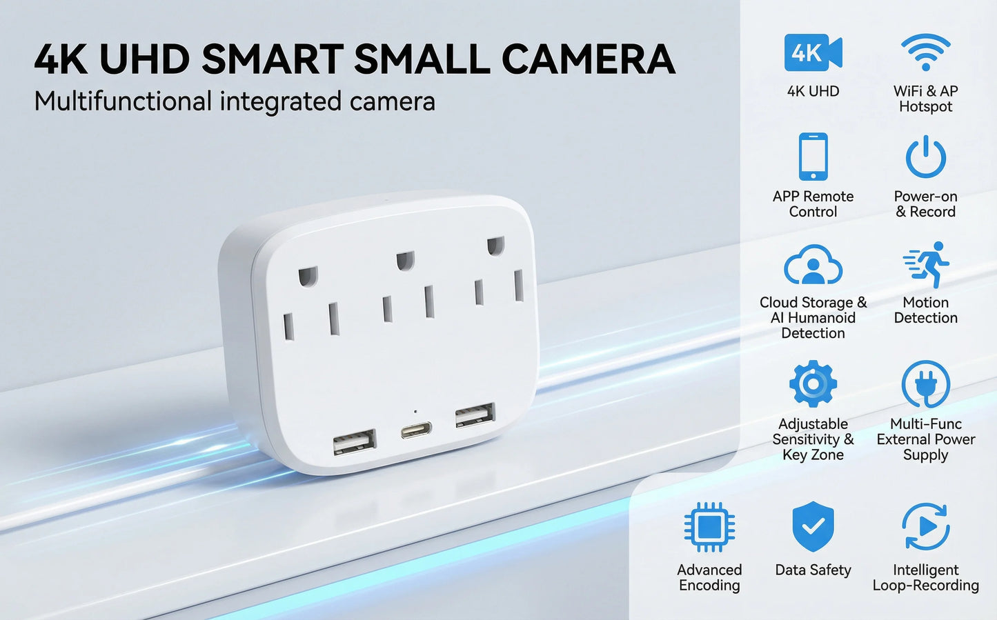 1080P Mini Camera WiFi Indoor Security With Motion Detection