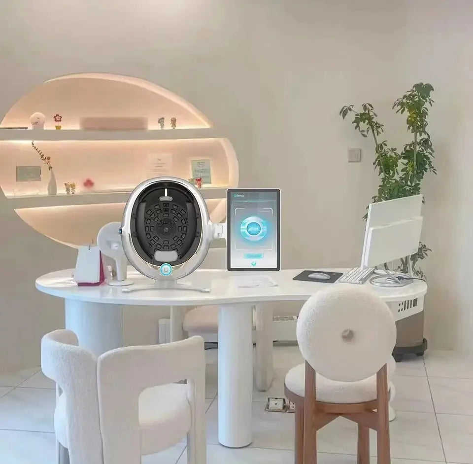 BOMP 3D Skin Scanner Facial Analyzer For Acne Pigmentation Wrinkle Analysis