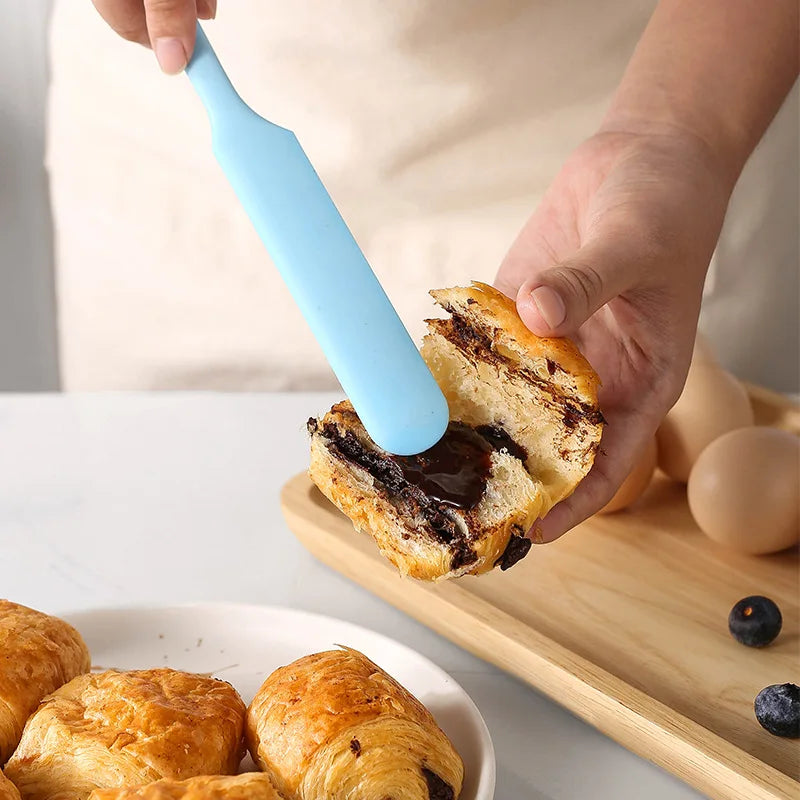 Silicone Food Scraper Utensil Nonstick Heat Resistant For Baking