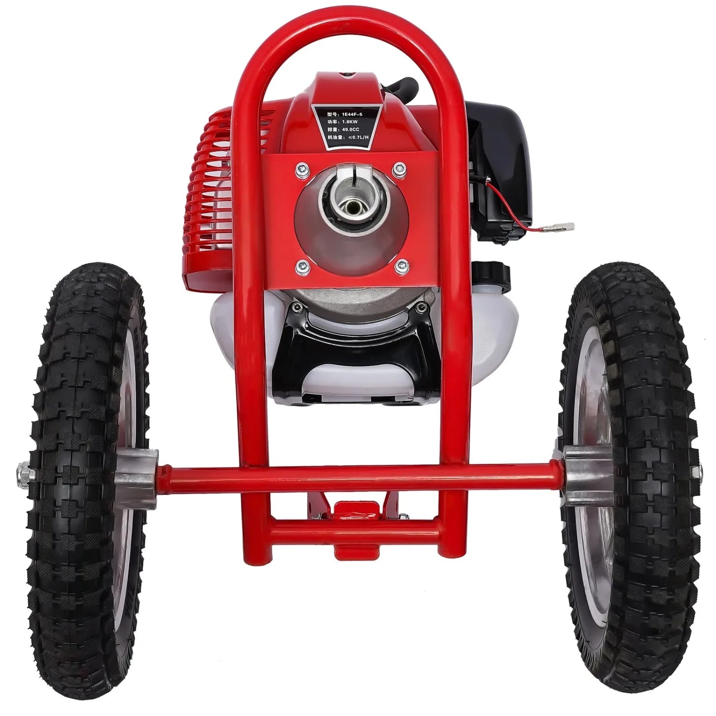 Two Stroke Gas Weed Eater Hand Push Trimmer For Gardens
