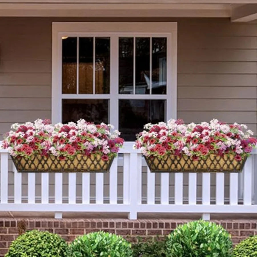 Window Boxes Planters Railing Planter With Adjustable Brackets