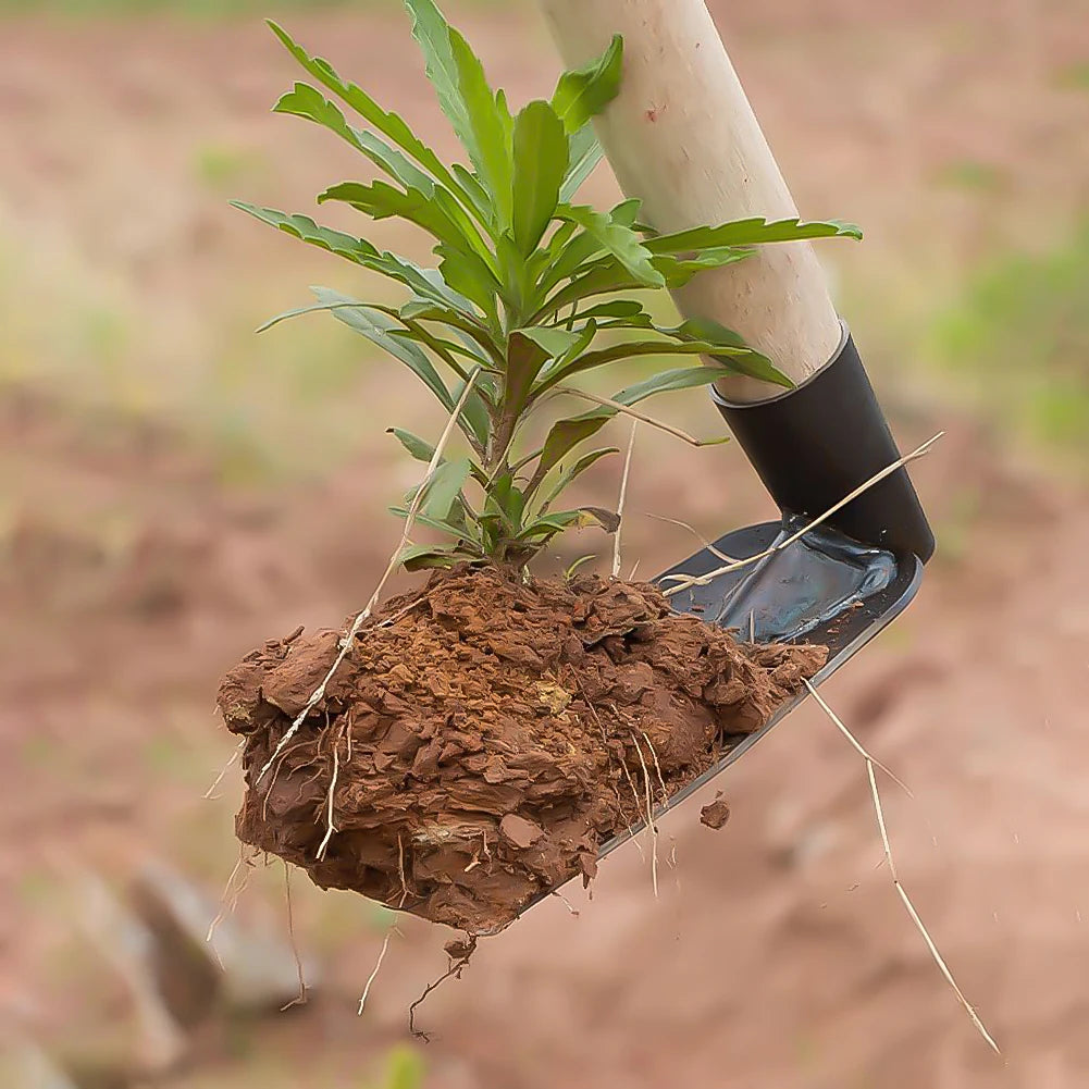Alloet Garden Hoe For Digging Soil And Planting Vegetables