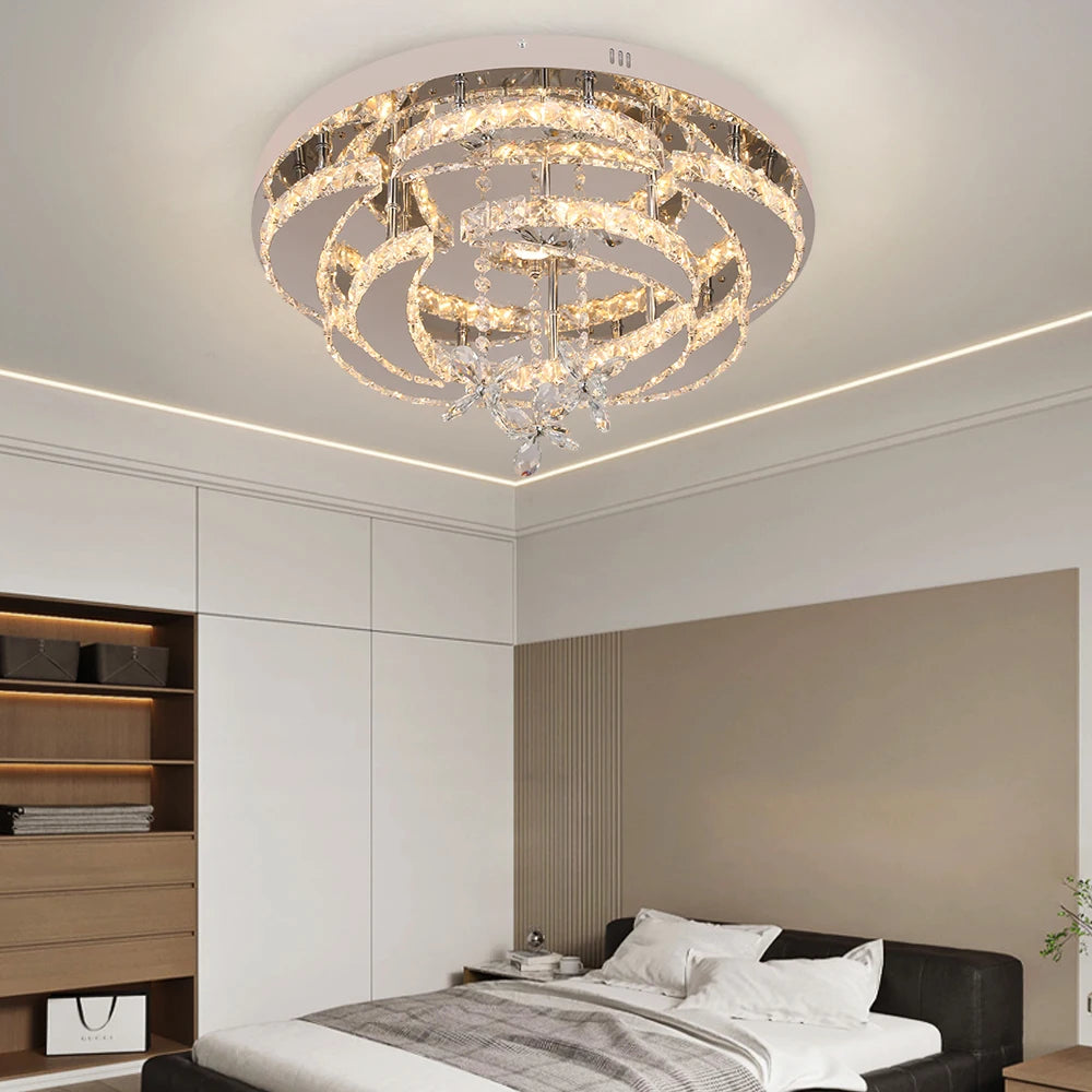 GreeLustr Luxury K9 Crystal Chandelier Ceiling Pendant Light