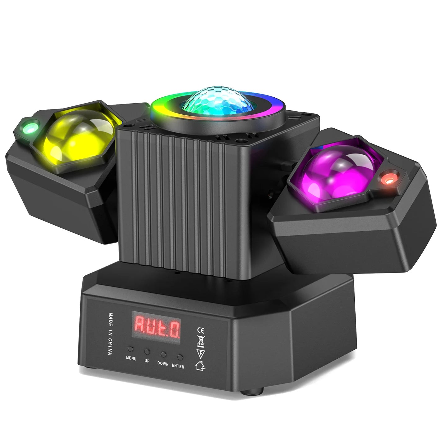 DayFlicker 105W RGBW Stage Light 4 In 1 DMX512 Lighting Effect