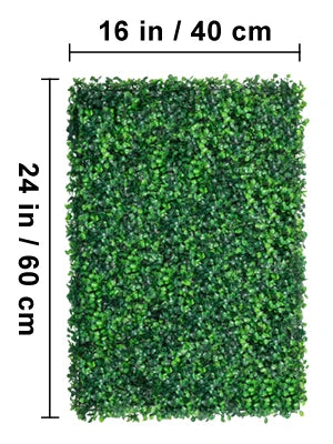 SucceBuy Boxwood Hedge Wall Panels Artificial Backdrop