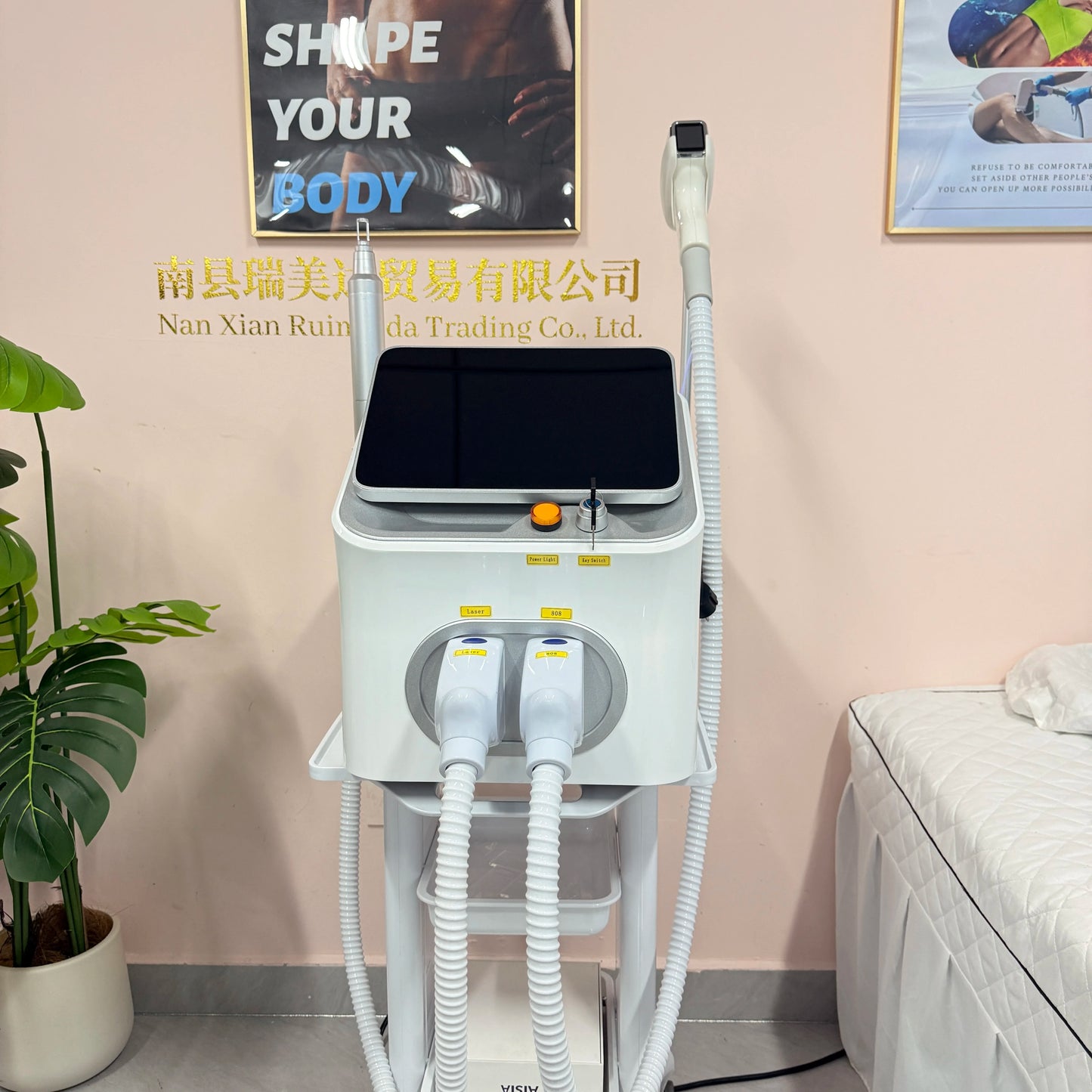 Myoslim 2 In 1 Diode Hair Removal Machine 5000W QSwitch