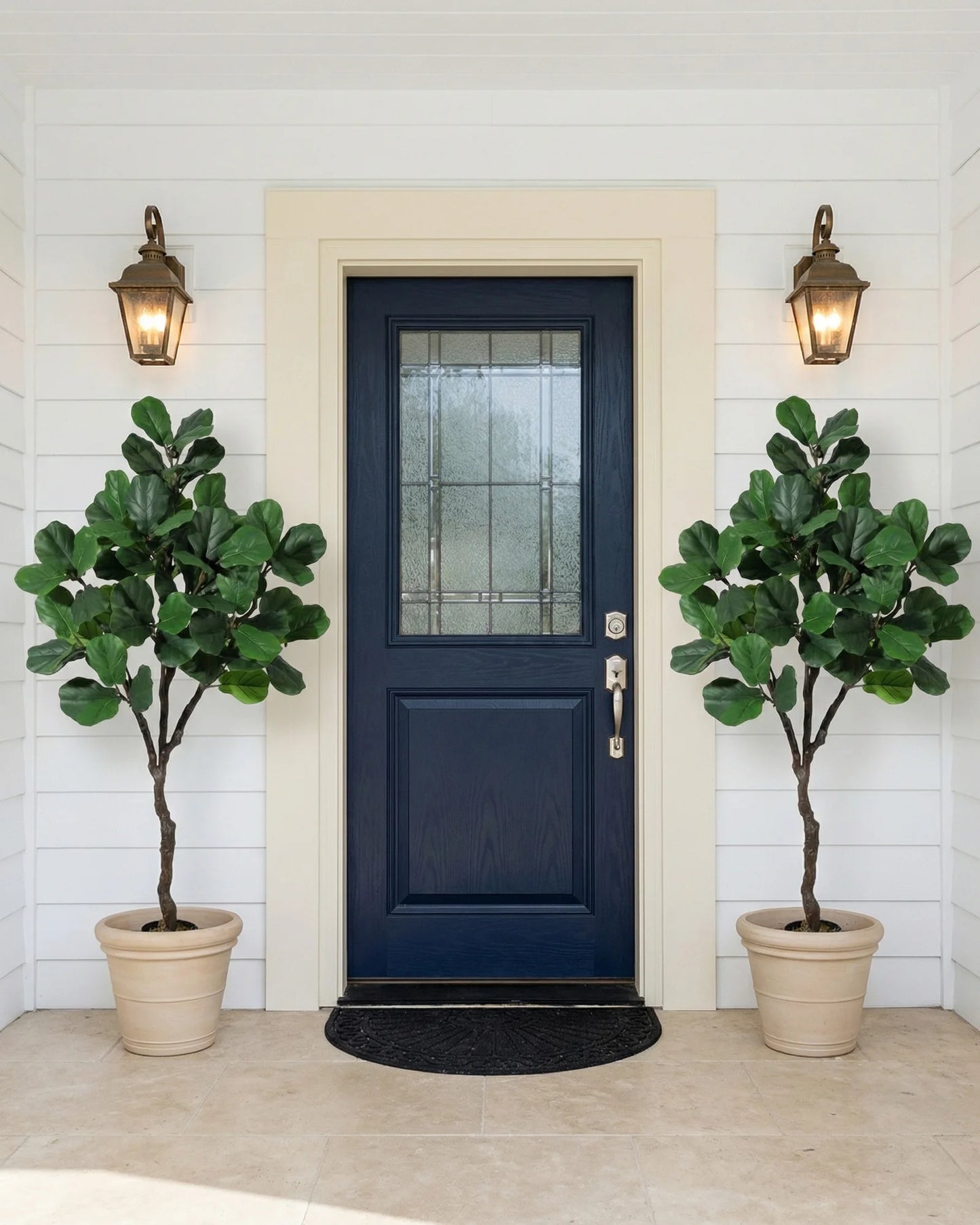 HiMISS Fiddle Leaf Fig Artificial Tree With Planter