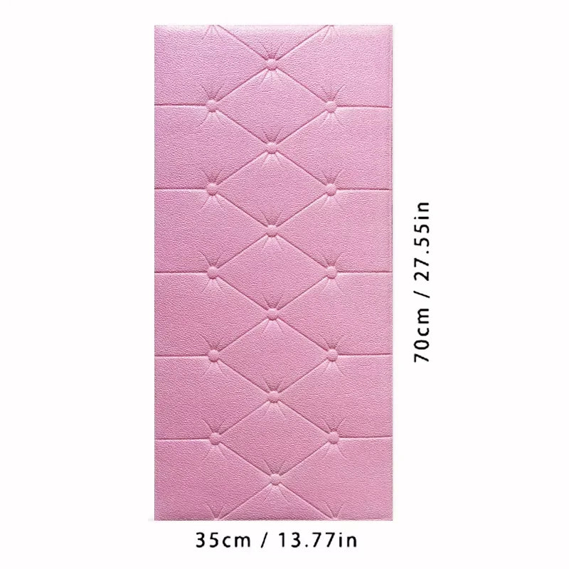Self Adhesive Anti Collision Foam Wall Pad Tatami Thick For Living Rooms