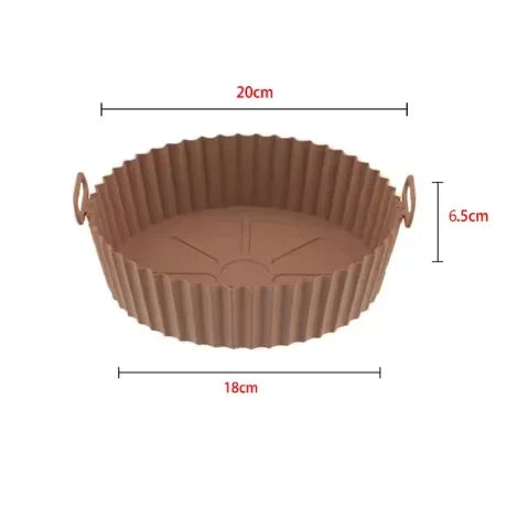 Silicone Baking Pans For Air Fryer Set Nonstick Cake Molds