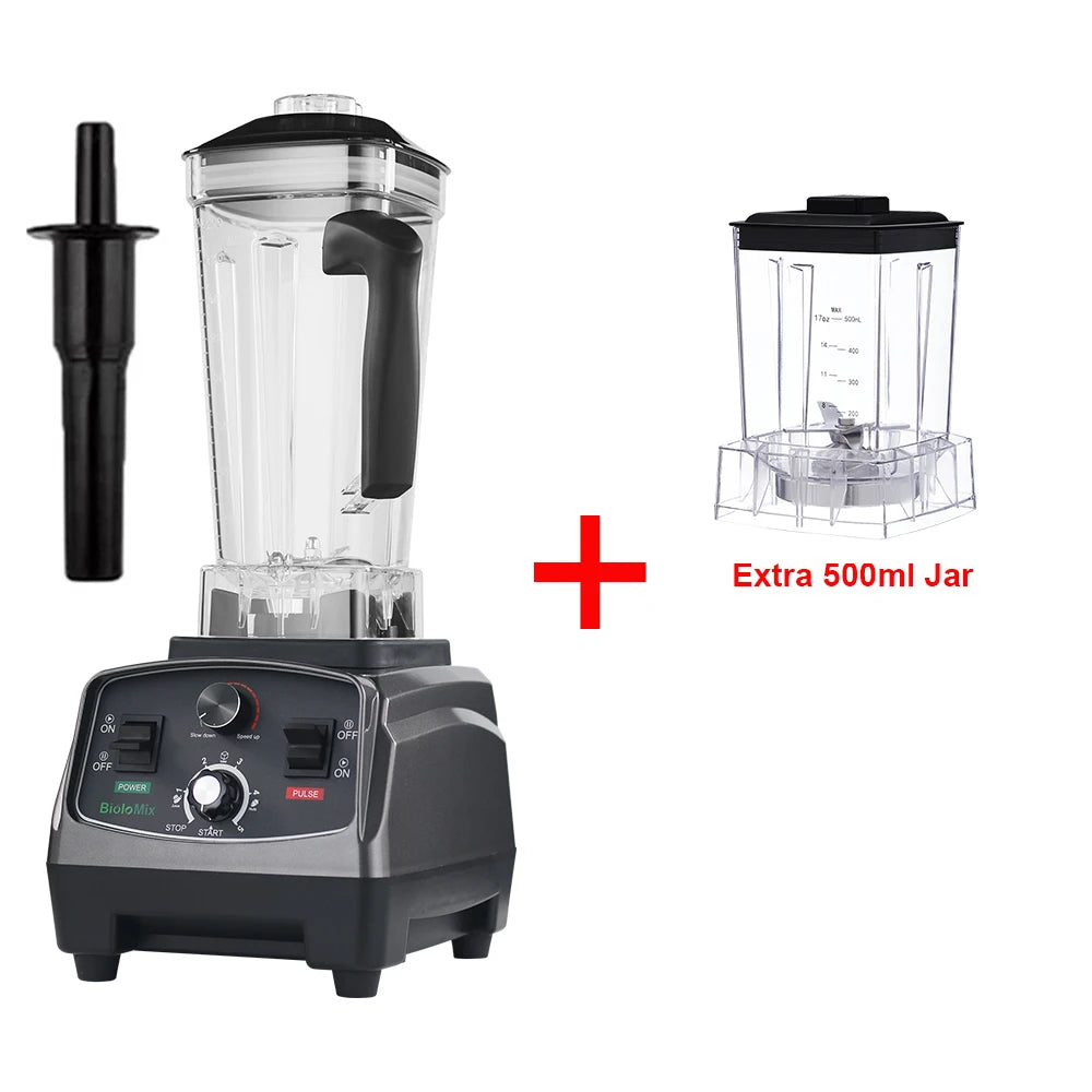 Biolomix Commercial Timer Blender Mixer Juicer For Smoothies