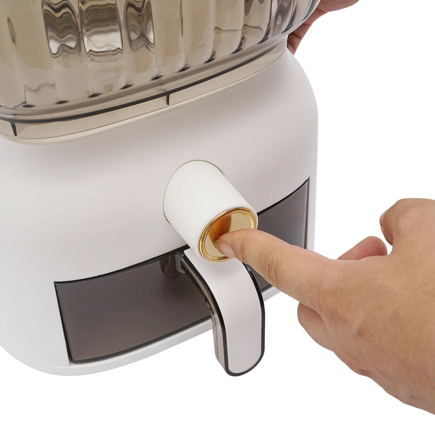 Large Rice Dispenser And Sealed Grain Storage Container For Kitchen