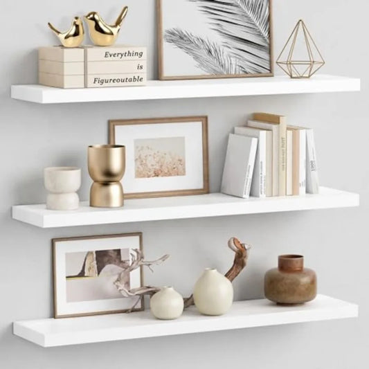 Floating Wall Shelves Modern Deep Design For Living Room