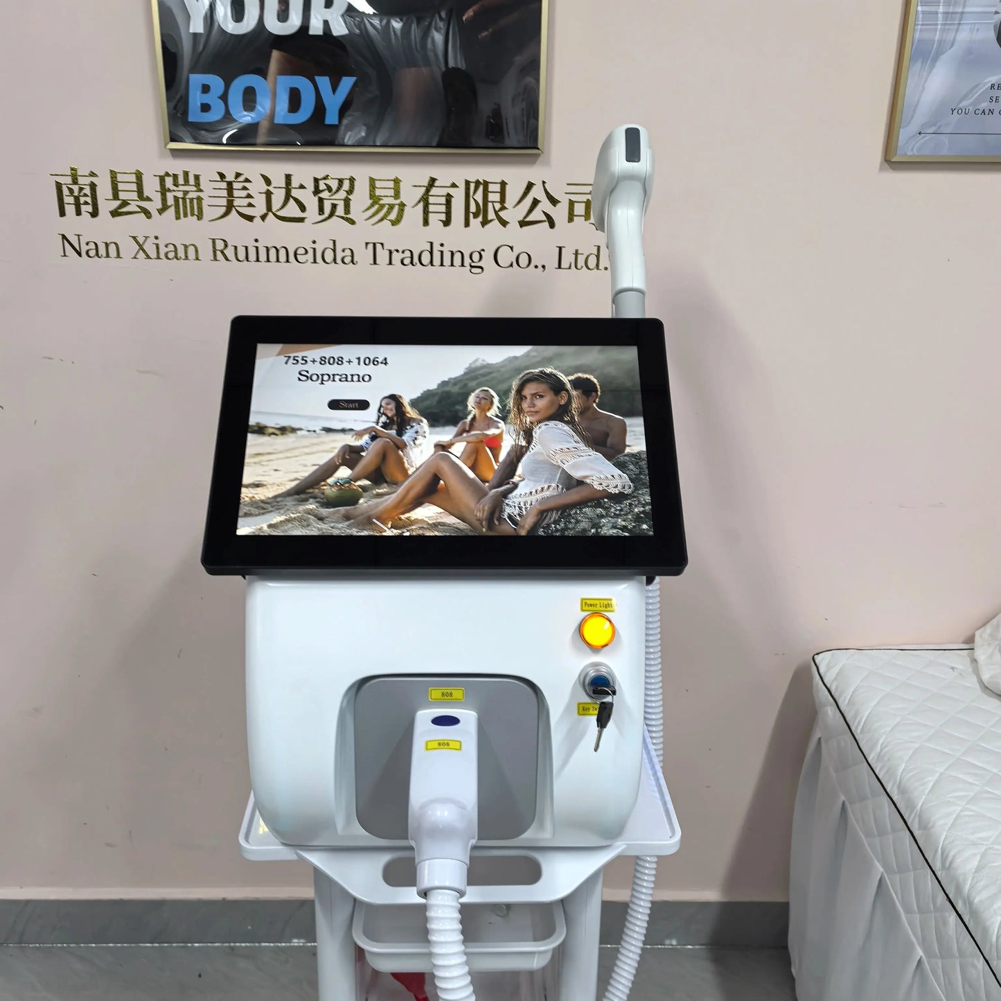 MYOSLIM Four Wavelengths Diode Hair Removal 755 808 940 1064