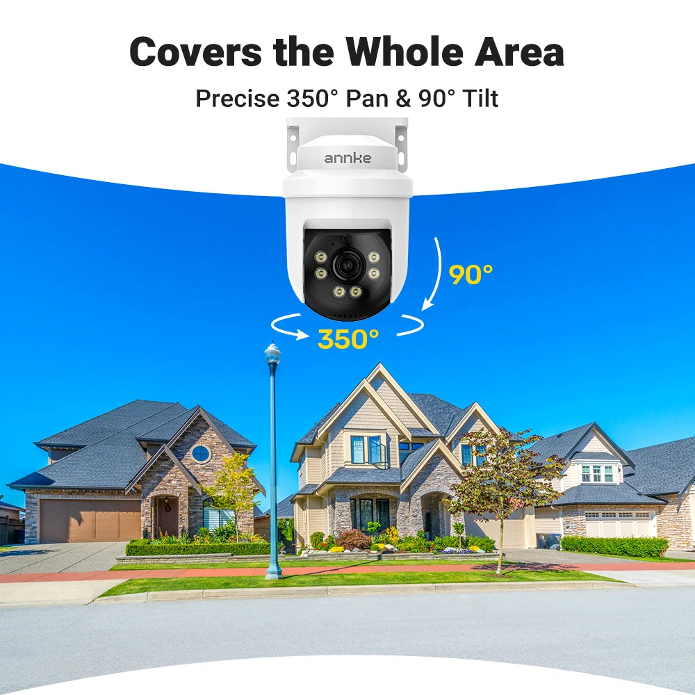 ANNKE 5MP Dome Outdoor Camera Kit With 8 Channel IP65