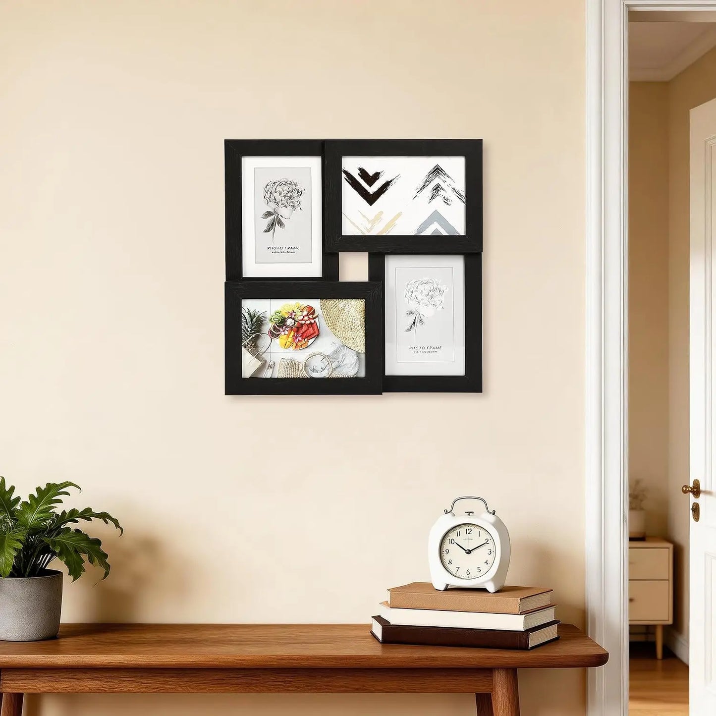 Collage Photo Frame Set Four Frames Wall Decor Living Room