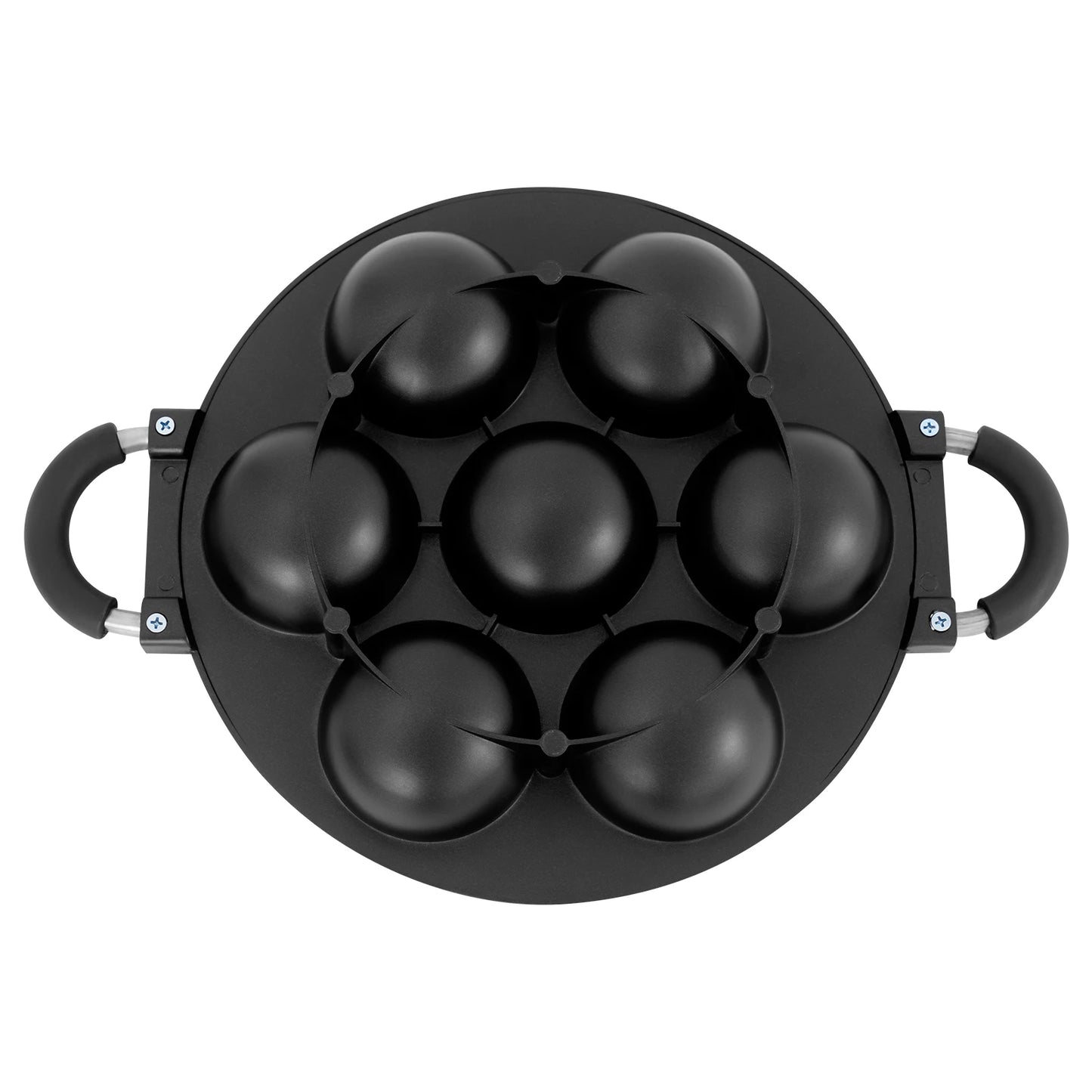Bymaocar Takoyaki Maker Nonstick Omelette Pan Cake Mold With Handle