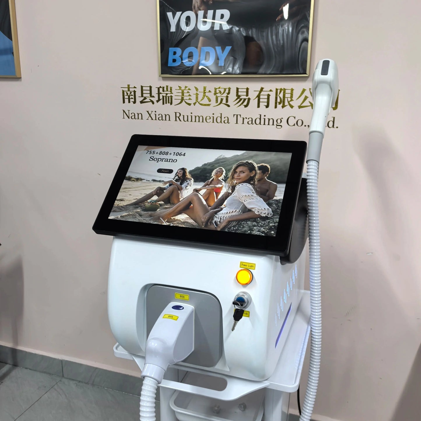 MYOSLIM Four Wavelengths Diode Hair Removal 755 808 940 1064