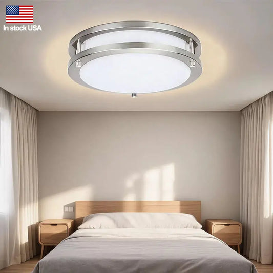 LED Ceiling Light Modern Surface Mount Fixture For Home Rooms