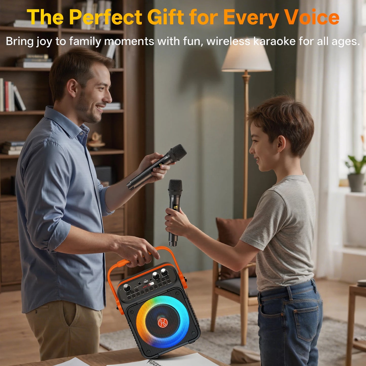 FanFun T35 High Power Karaoke Bluetooth Speaker 360 Degree Stereo