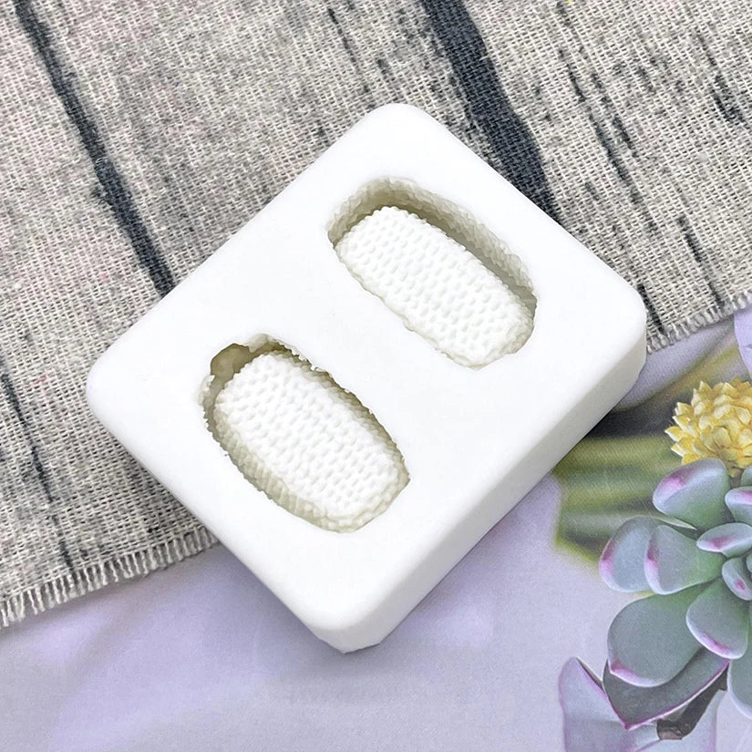 Basket Shape Silicone Sugar Craft Mould For Fondant Cake Decorating