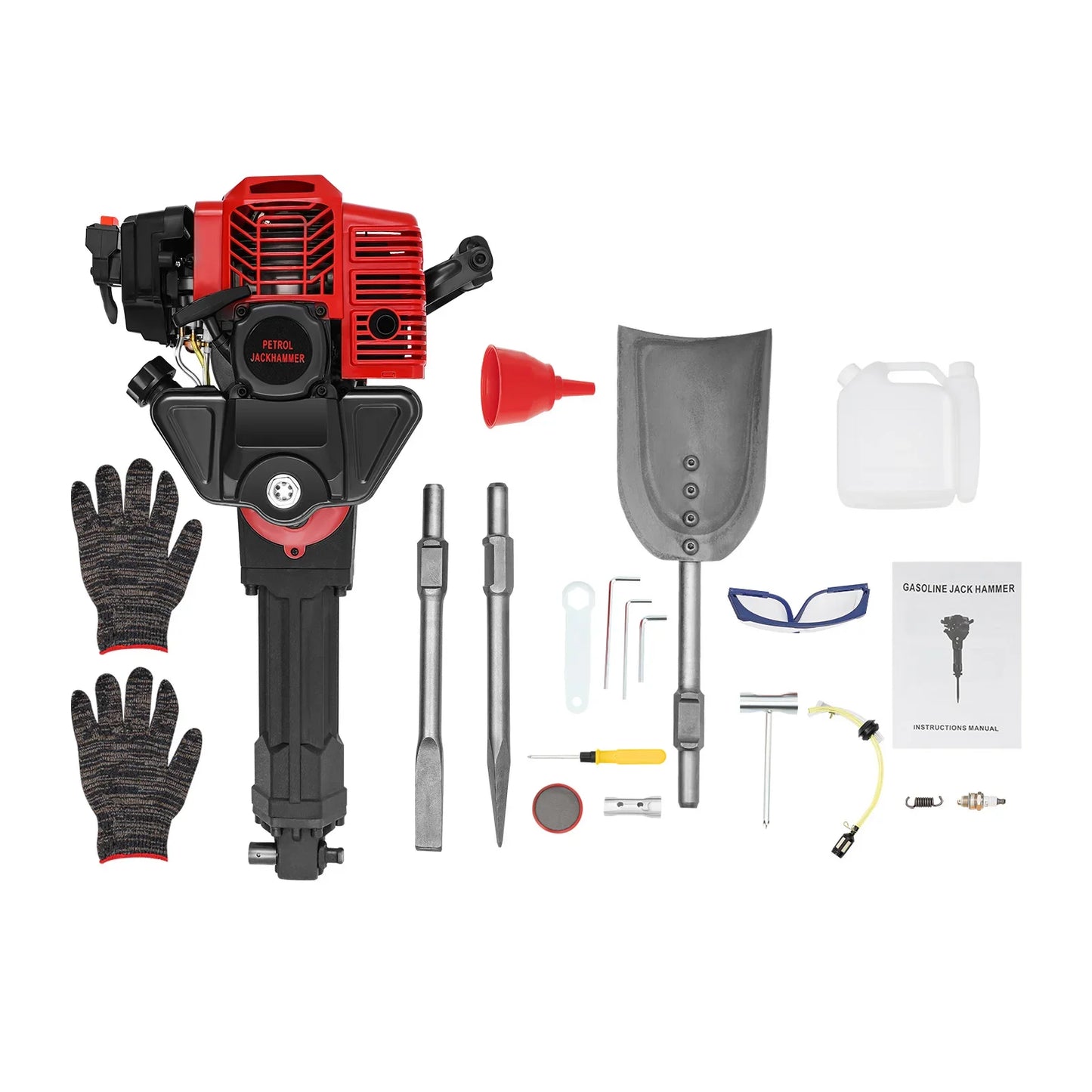CNCEST Gas Powered Tree Digger 1900W Handheld Excavator