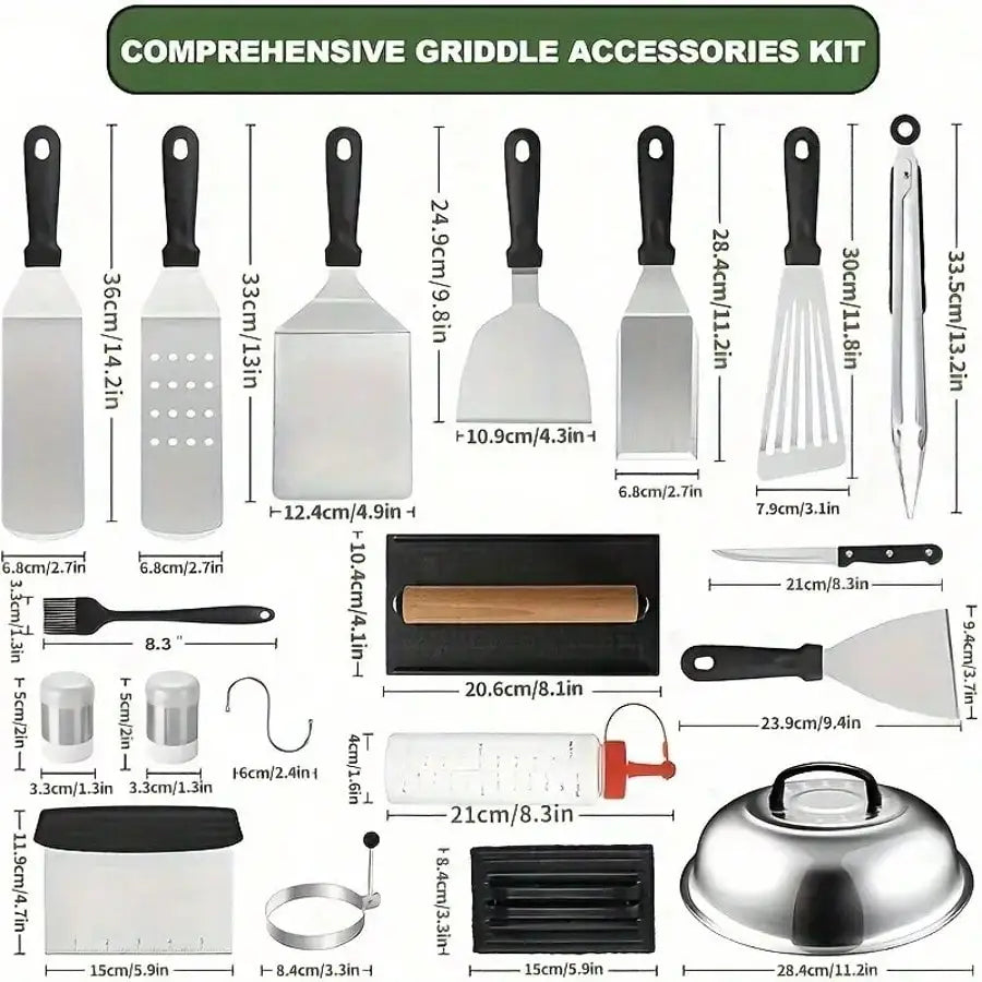 304 Stainless Steel Barbecue Master Kit With Essential Tools