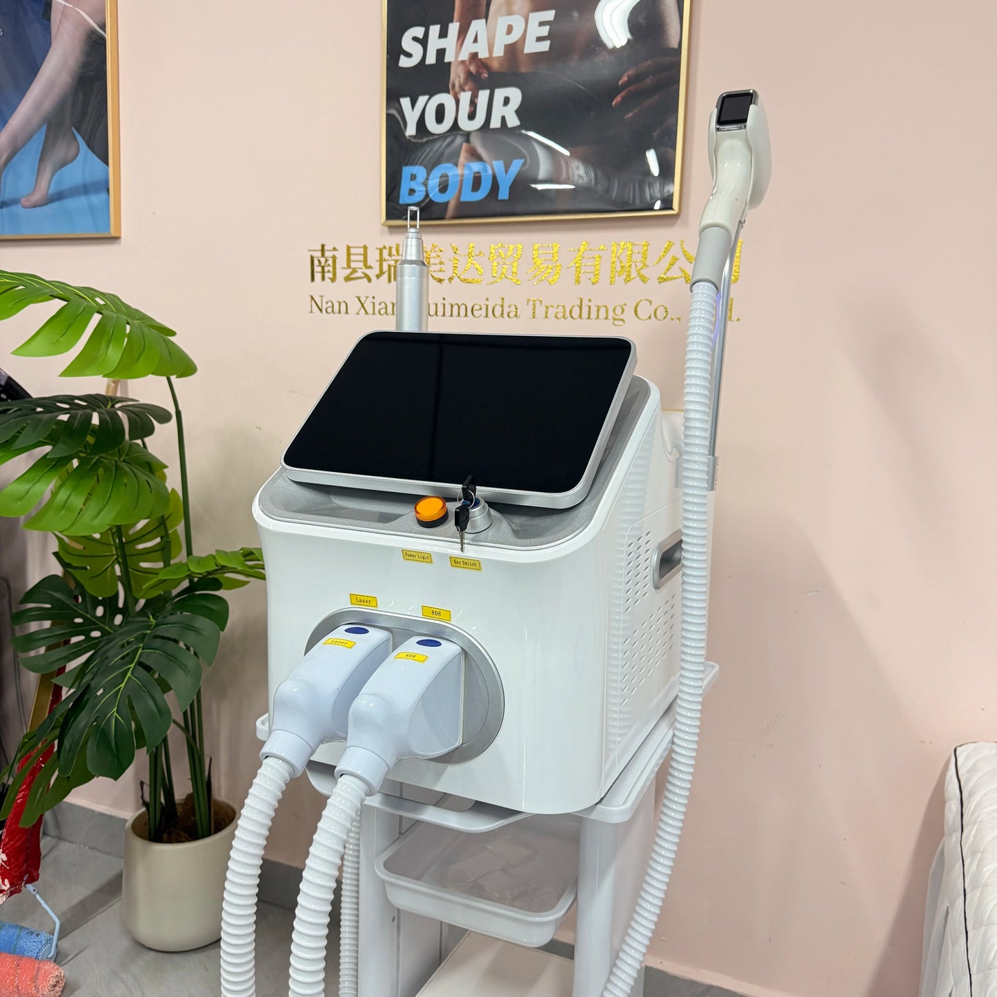 Myoslim 2 In 1 Diode Hair Removal Machine 5000W QSwitch