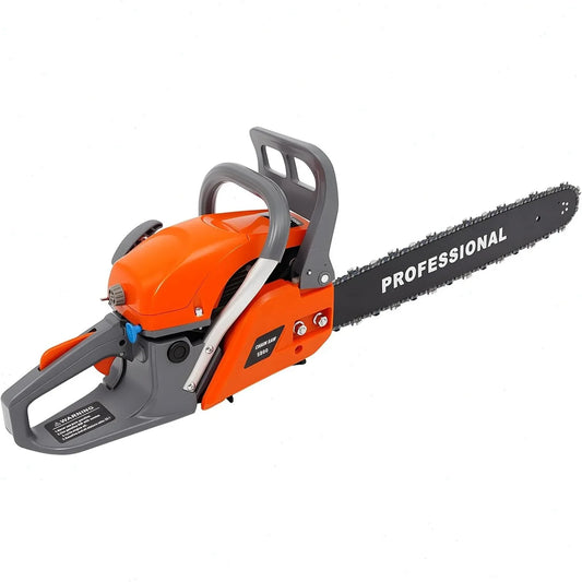 Bymaocar Gasoline Chainsaw With Single Cylinder Engine For Woodcutting