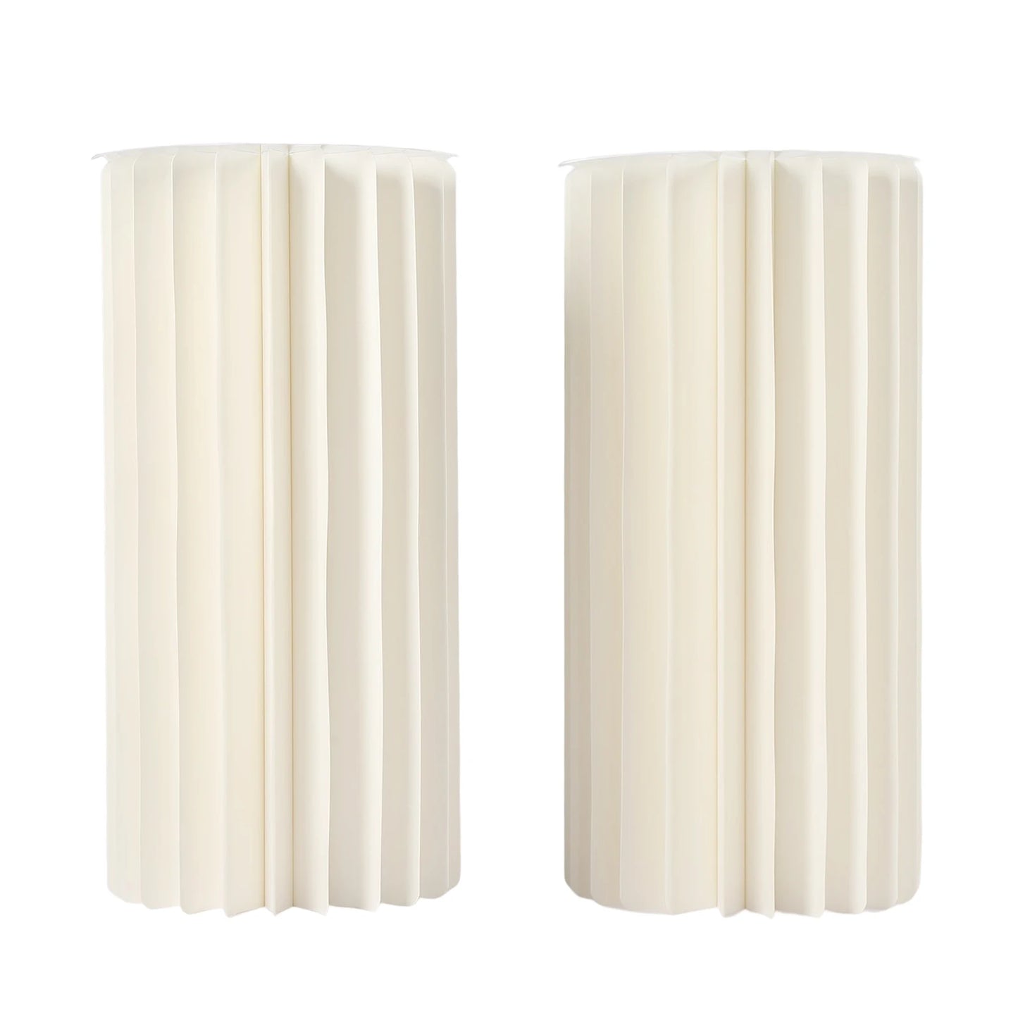 Two Piece Cardboard Wedding Centerpiece Vases For Tables
