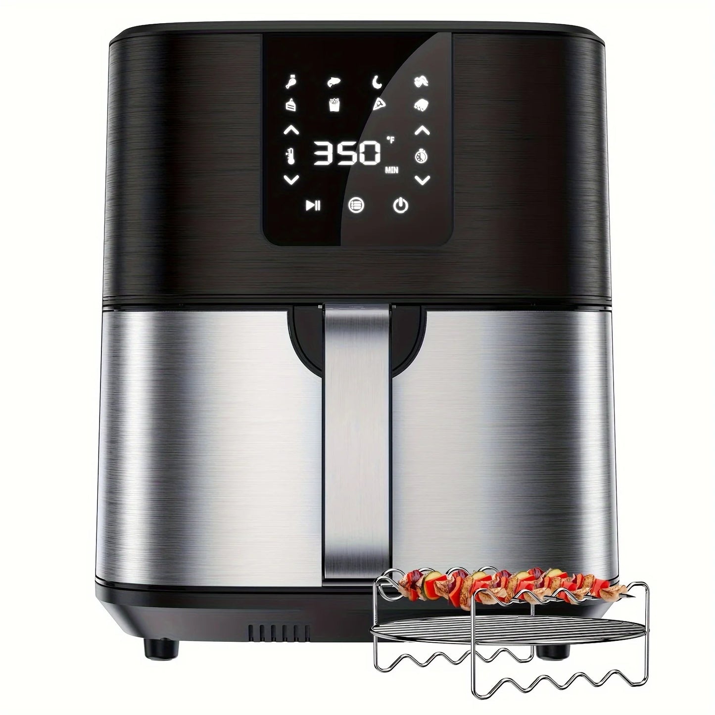 KitCook 1500W Air Fryer Digital Touch Screen 8 Presets