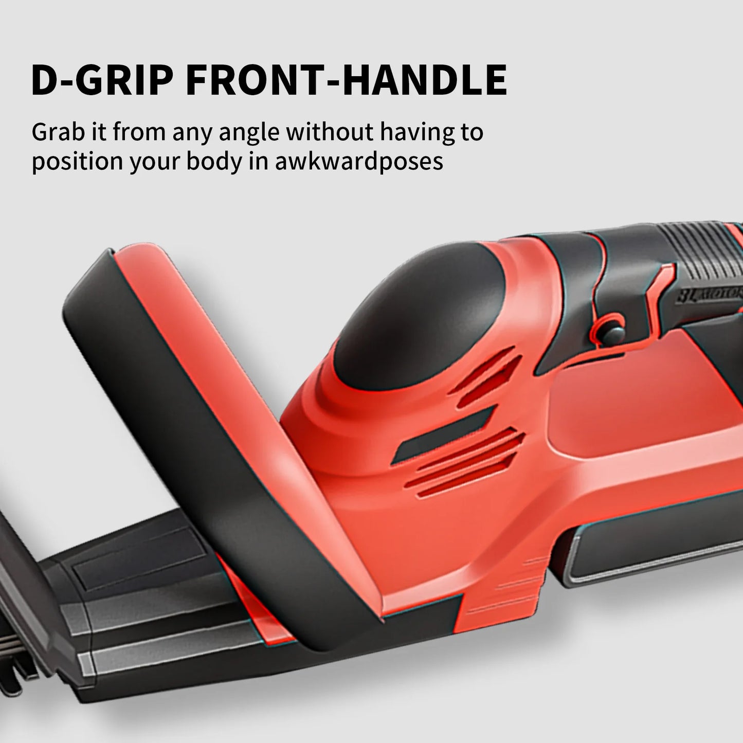 Cordless Hedge Trimmer With Battery And Charger For Yard Care