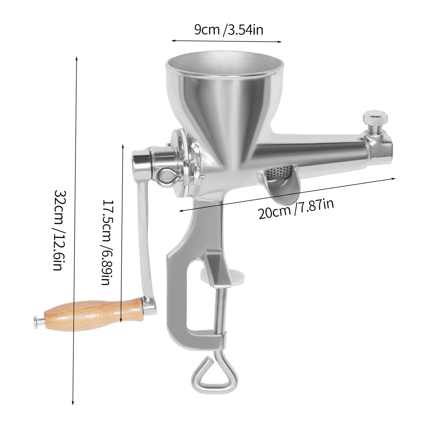 Bymaocar Stainless Steel Manual Fruit And Vegetable Juicer Squeezer