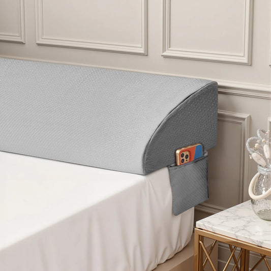 JHK Ergonomic Memory Foam Wedge Pillow With Removable Washable Cover