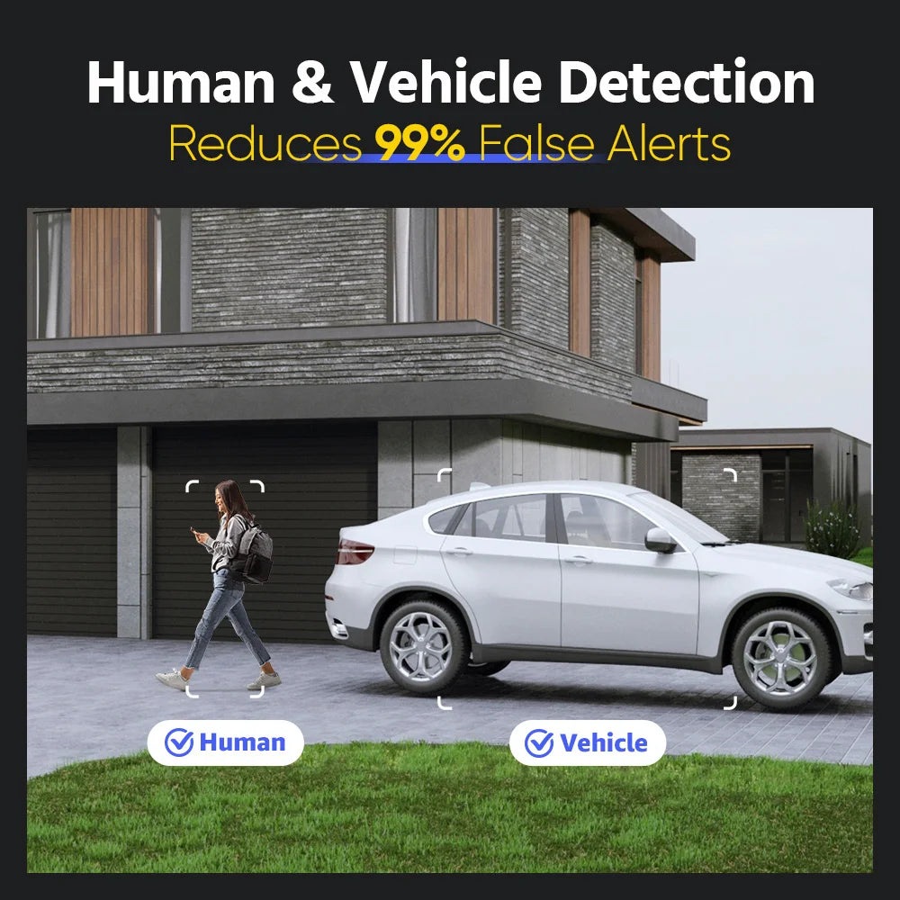ANNKE 12MP Outdoor Dual-Light PoE Security Camera Night Vision