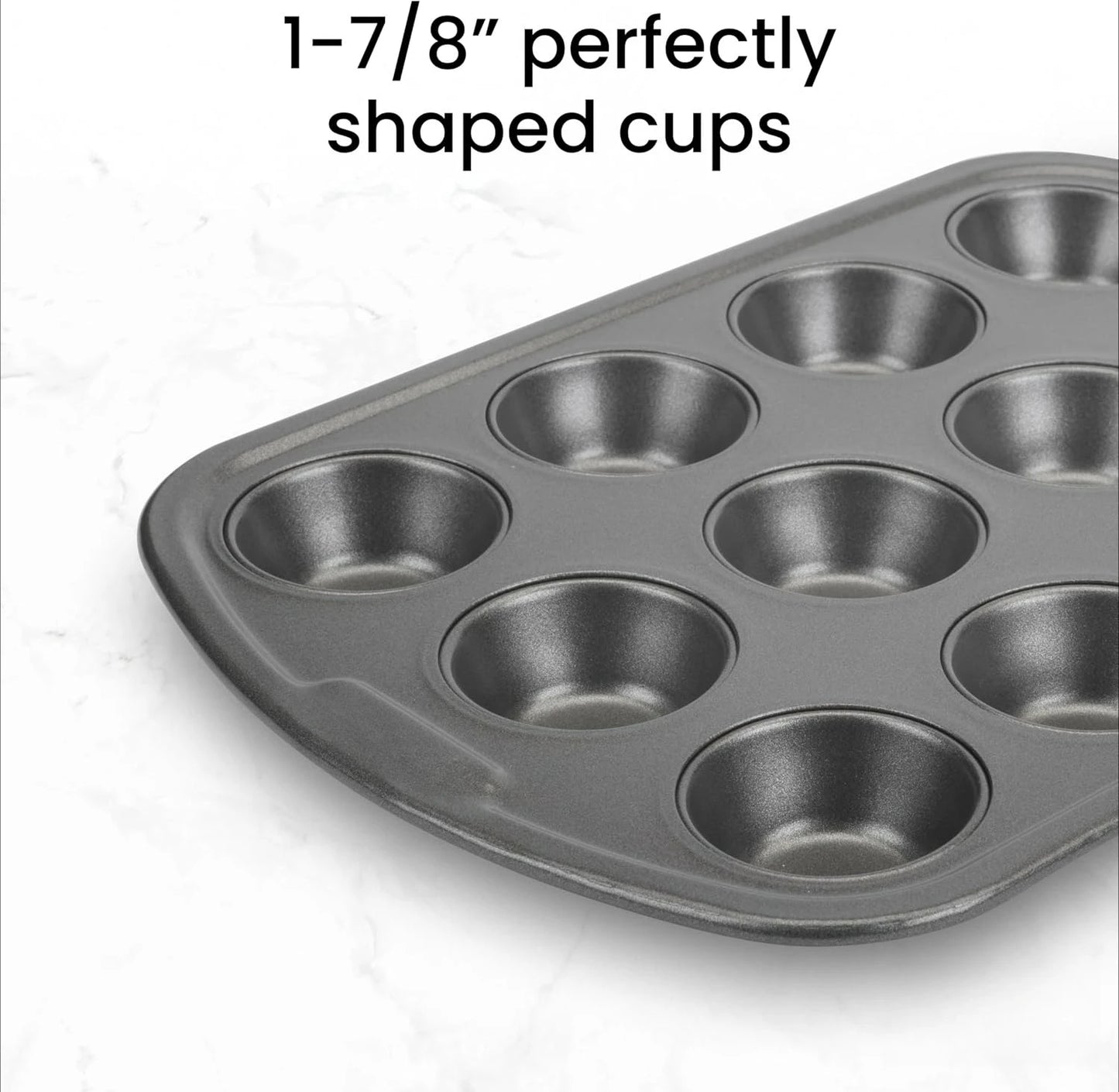 Nonstick Mini Muffin Pan, Stainless Steel Bakeware