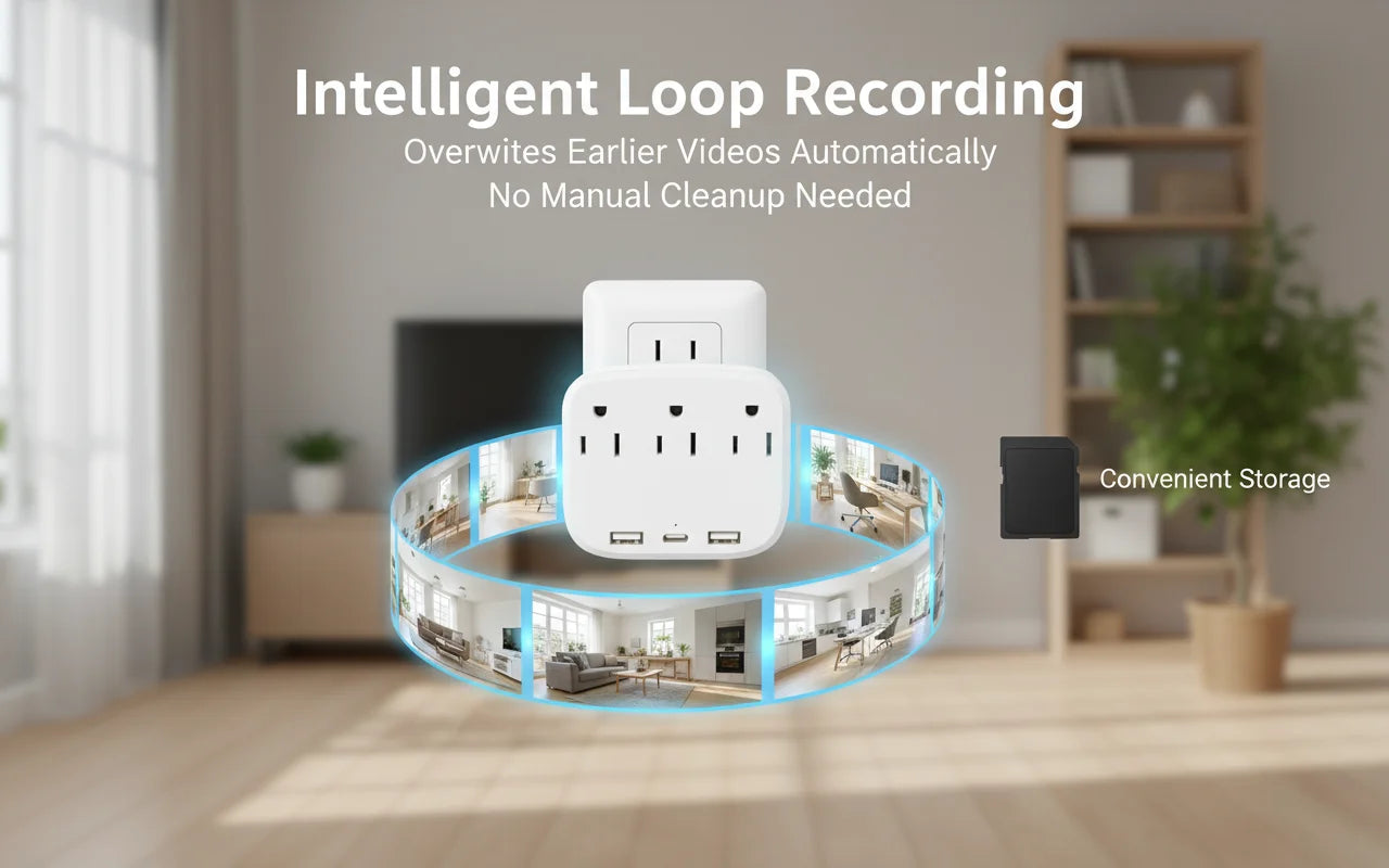 1080P Mini Camera WiFi Indoor Security With Motion Detection